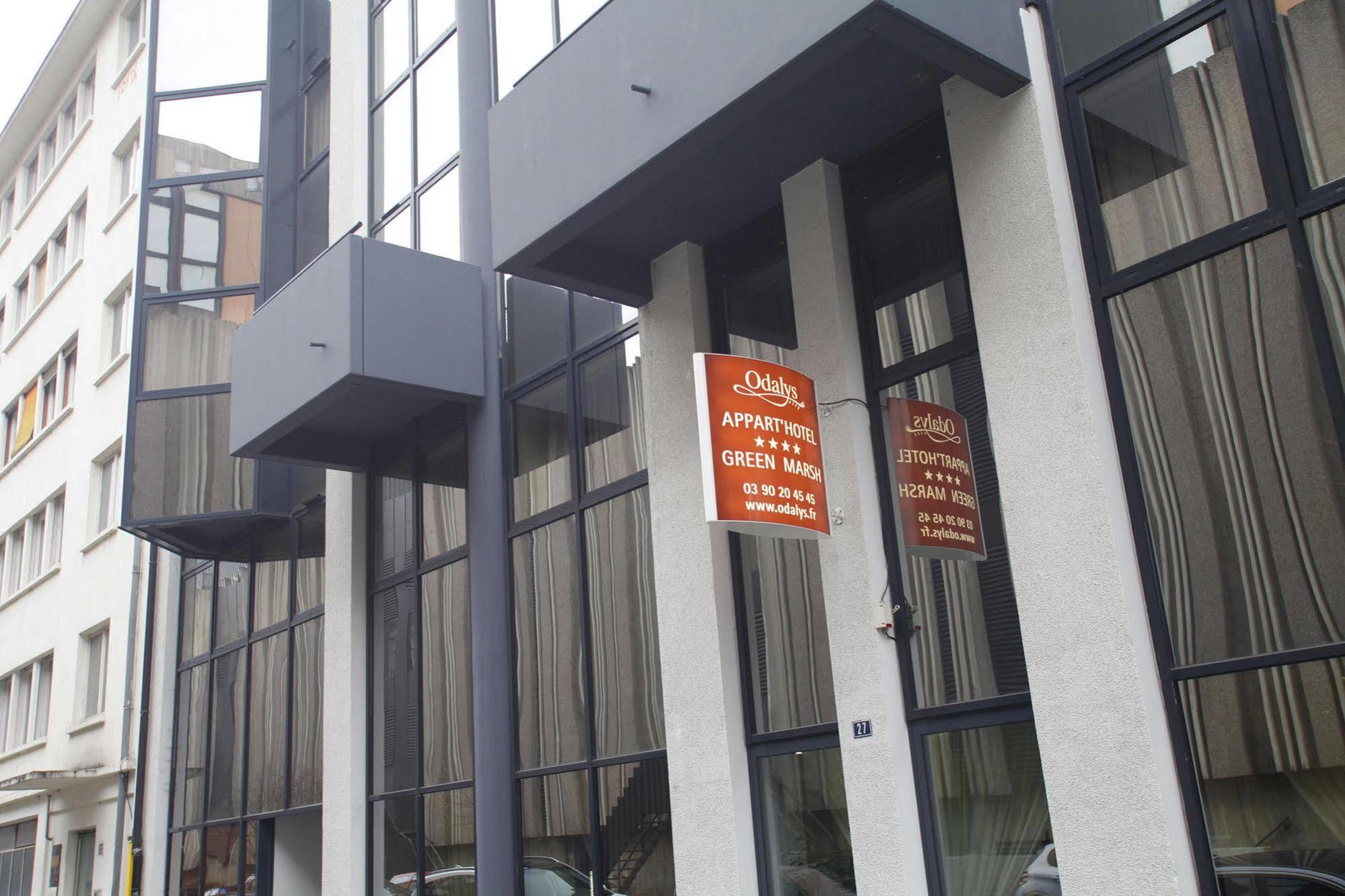 Appart Hotel Odalys City Strasbourg Green Marsh Exterior foto
